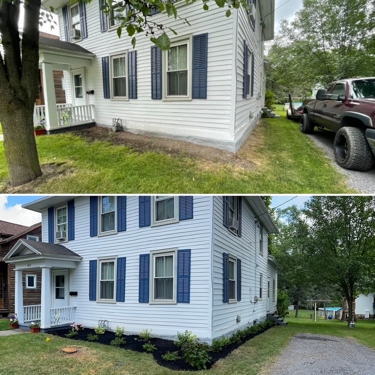 All American Landscaping work